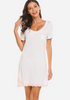 Izyan V-Neck Short Sleeve Nightdress