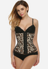 Lorenza Leopard Print Waist Corset