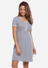 Garro V-Neck Slim Solid Sleepwear