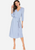 Zerisa Loose V Neck Self Belt Robe