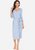 Zerisa Loose V Neck Self Belt Robe