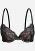 Zerah Lace Push Up Bra