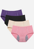 Viktoria 4 Pack Mid Waist Panty