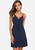 Caswel V-Neck Lace Trim Nightgown