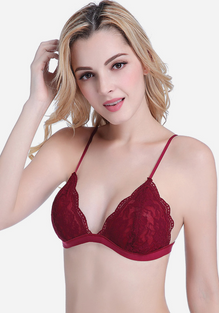 Zerah Wire Fee Lace Bra