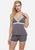 Taren Halter Top With Shorts Pajamas