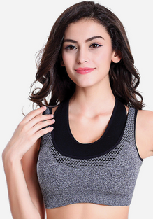 Levonra Workout Bustier Crop Top Tank