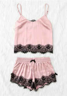 Pappi Satin Cami Pajamas Set