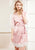 Lace Trim Wrap Sleepwear