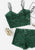 Green Two Piece Lingerie Set